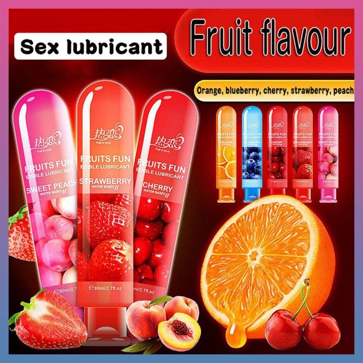 Original Fun Fruity Lubricant Water Soluble Antibacterial Sex Lubricant