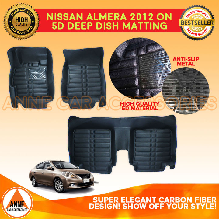 Tpe D D D Carbon Fiber Deep Dish For Nissan Almera