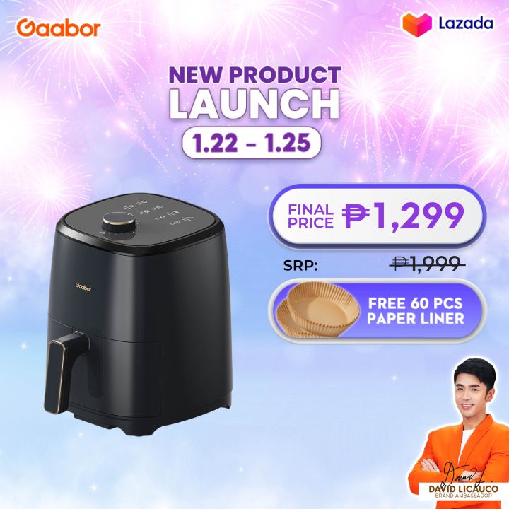 Gaabor Air Fryer L L L L L Multi Function Oil Free Oven No