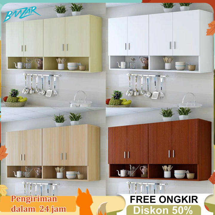 IH Rak Gantung Dapur Lemari Kabinet Dapur Cubic Kitchen Set 4 Pintu