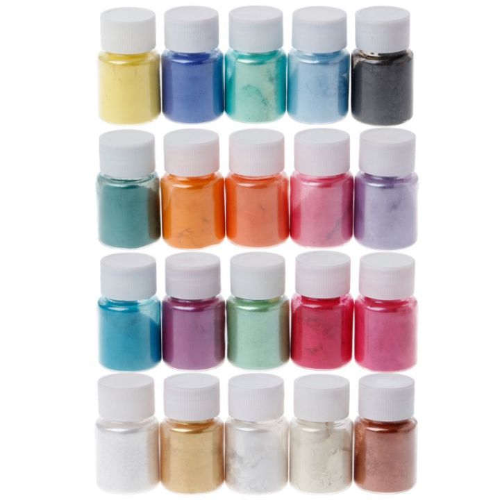 Colors Mica Powder Epoxy Resin Dye Pearl Pigment Natural Mica