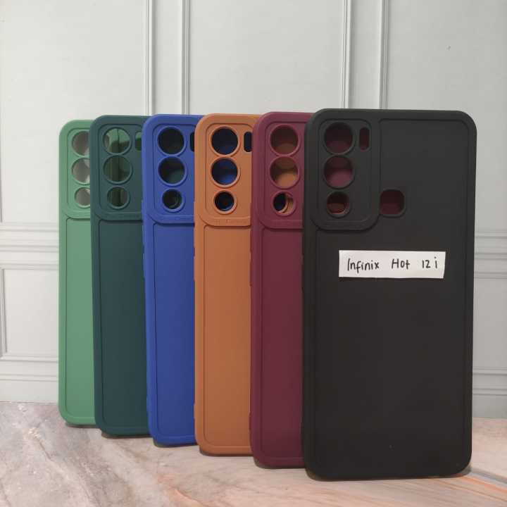 Pro Camera Softcase Full Cover Matte Edge Case Infinix Hot I Smart