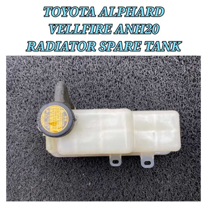 Radiator Spare Tank Tangki Air Simpanan Toyota Alphard Vellfire ANH20