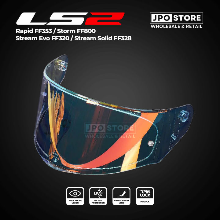 Helmet Visor Replacement For Ls Ff Ff Ff Ff Lazada Ph