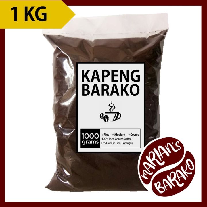 Authentic Batangas Kapeng Barako 1 KG Kapeng By Marian Lazada PH