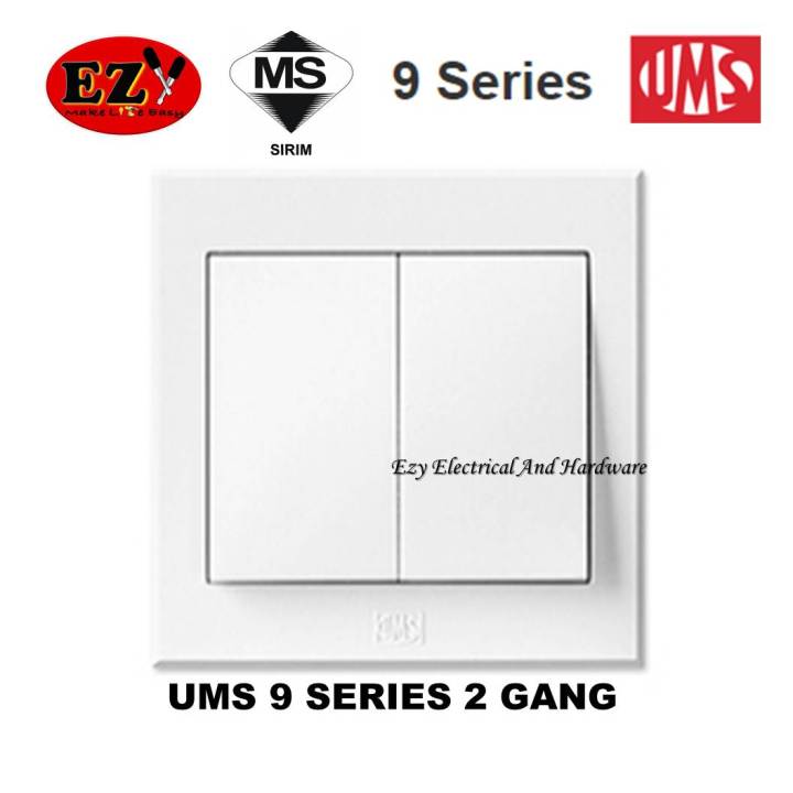 UMS 9 SERIES SWITCHES SOCKETS SIRIM APPROVED Lazada