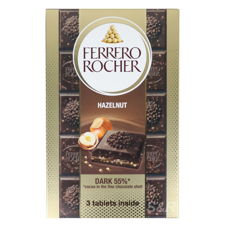 Ferrero Rocher Hazelnut Dark Chocolate X G Lazada Ph