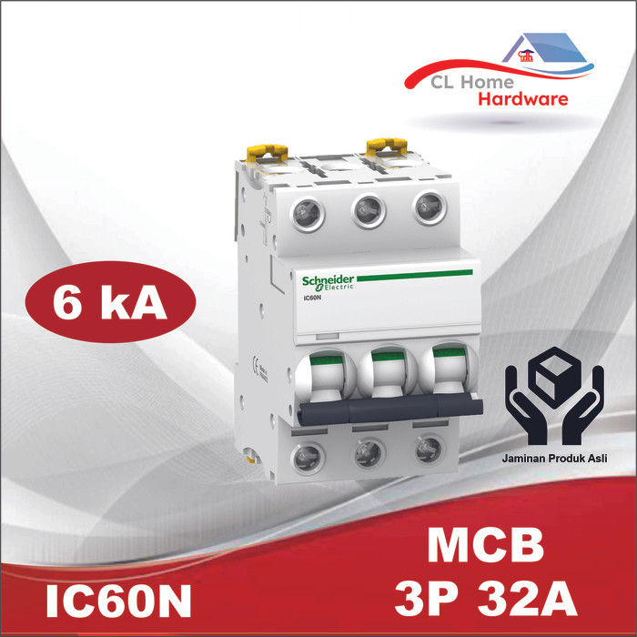 Mcb Schneider Phase Ic N Acti P Ampere Ampere Sni Lazada