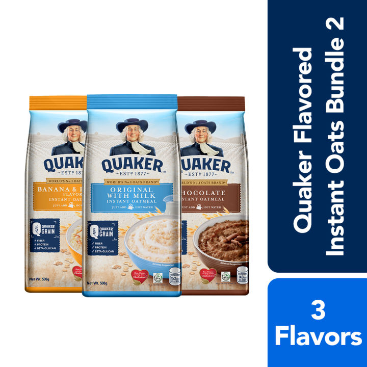 Quaker Flavored Oats Bundle Lazada Ph