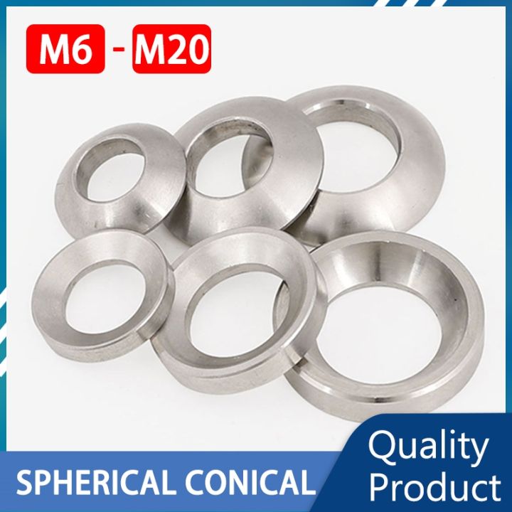 Stainless Steel Conical Washer Solid Countersunk Spherical Gasket