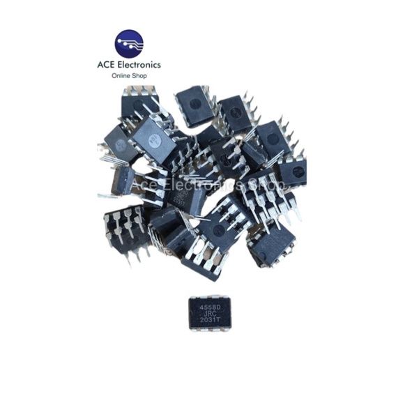 JRC4558 High Performance Dual Operational Amplifier Sold Per Piece