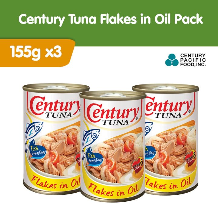 Century Tuna Flakes In Oil G Pack Of Lazada Ph