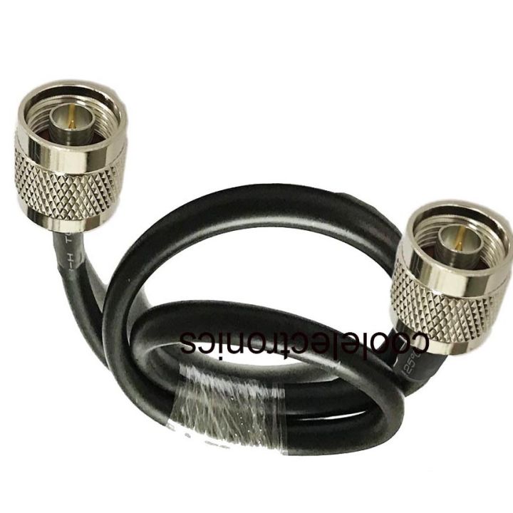 Lmr N Male To N Male Connector Rf Coax Pigtail Antenna Cable Lmr