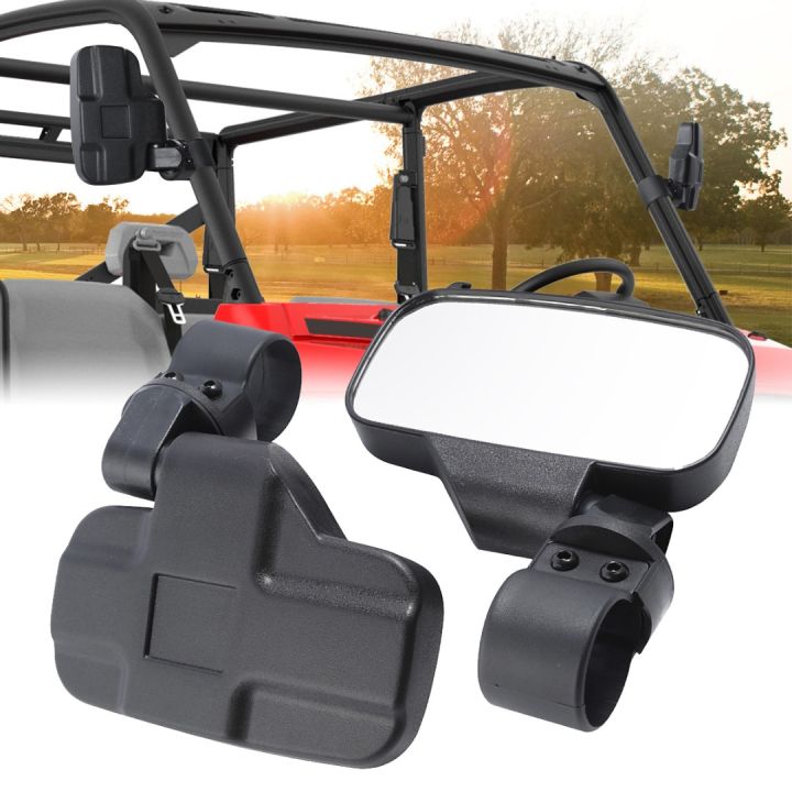 Pcs Motorcycle Rear View Mirror Roll Bar For Polaris Rzr