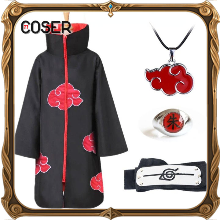 COSER 77Anime Naruto Akatsuki Uchiha Itachi Cosplay Costume Halloween