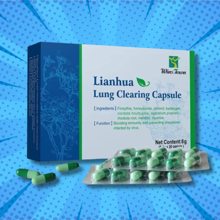 Original Lianhua Lung Clearing Capsule Deep Cleaning Of Lung Toxin