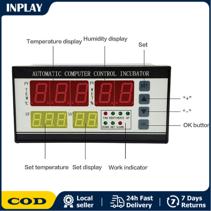 Xm Digital Automatic Small Egg Incubation Controller Temperature