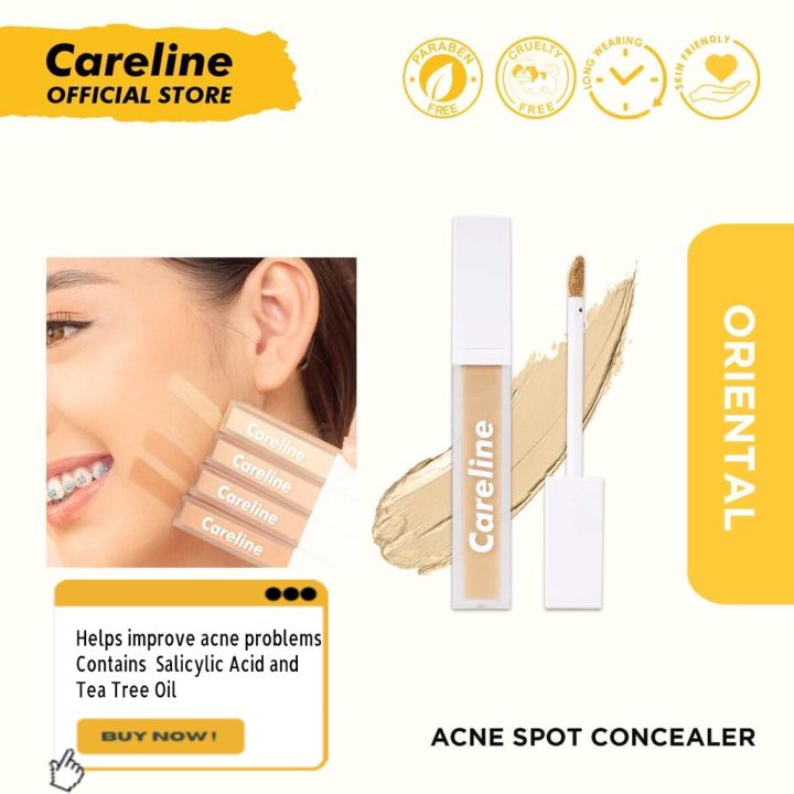 Careline Acne Spot Concealer With SPF 13 Lightweight Buildable