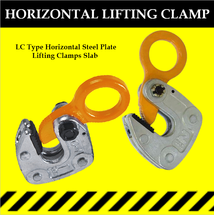 Twin Jean III 1T 2T 3T Horizontal Steel Plate Lifting Clamps Slab