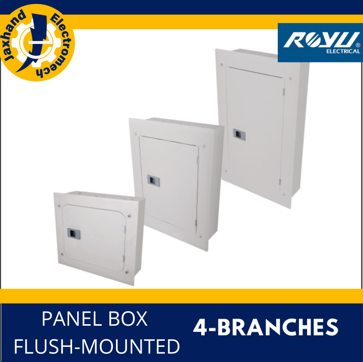 Royu Panel Box Branches Flush Mounted Type For Pole Miniature