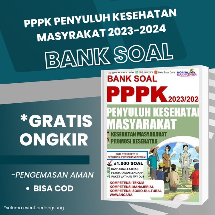 Tes Pppk Penyuluh Kesehatan Masyarakat Bank Soal Pppk