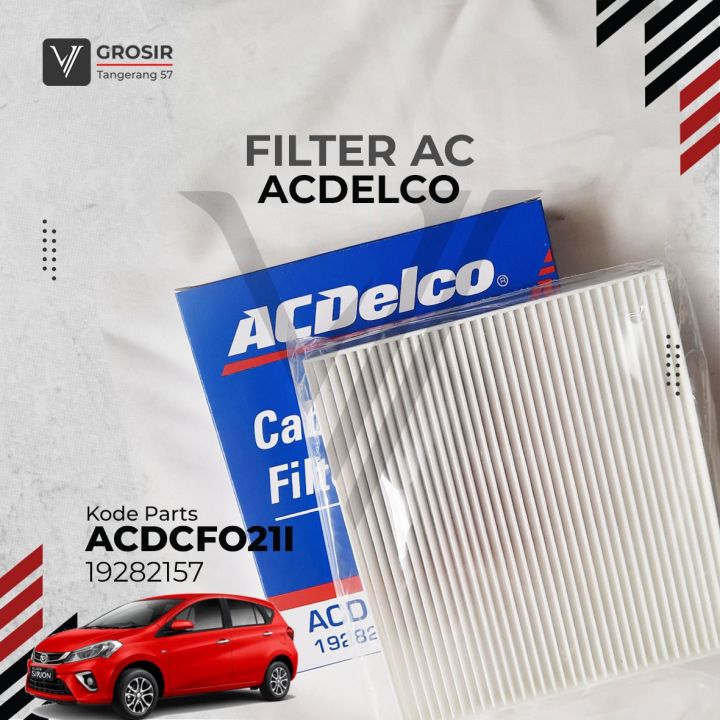 Saringan Filter AC New Sirion 2011 2020 Acdelco 2157 Original Lazada