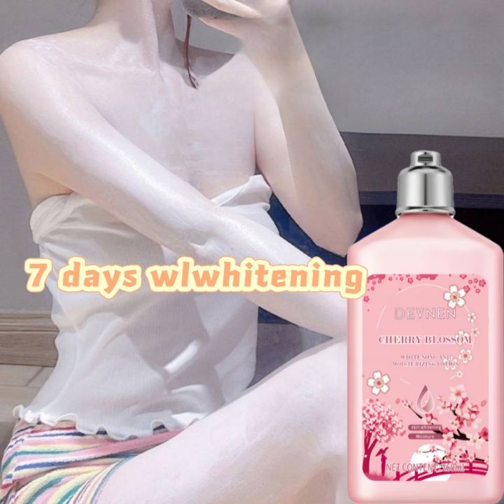 Just 3 Days Effective Permanent Whitening Body Lotion 260ml Cherry