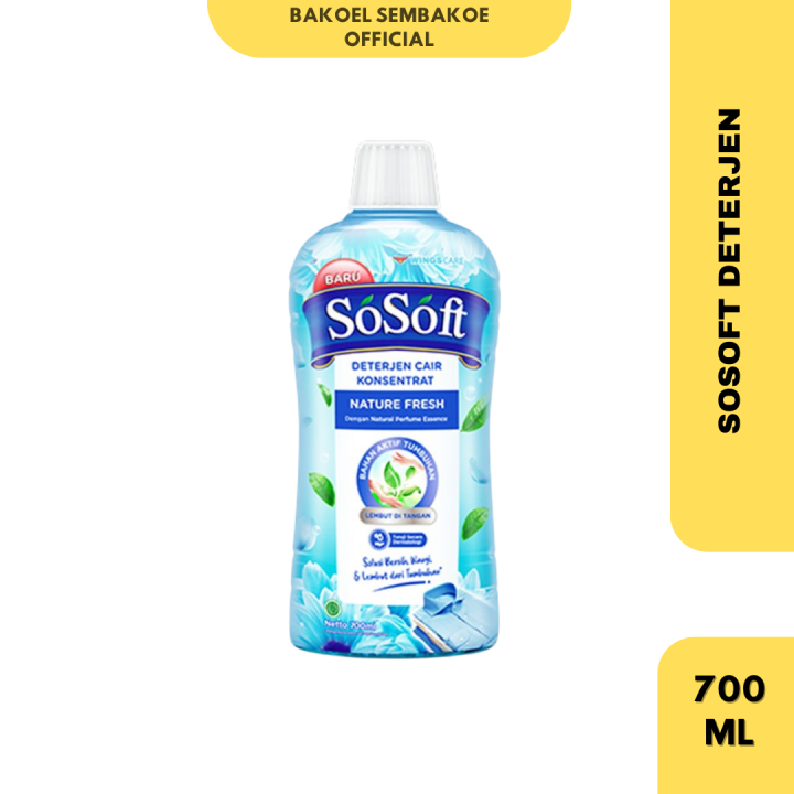 Sosoft Deterjen Cair Ml Lazada Indonesia