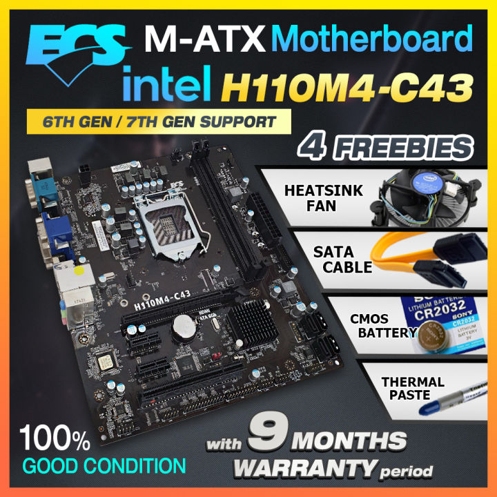 Motherboard For Intel H Socket Ddr For Th Th Gen Processor