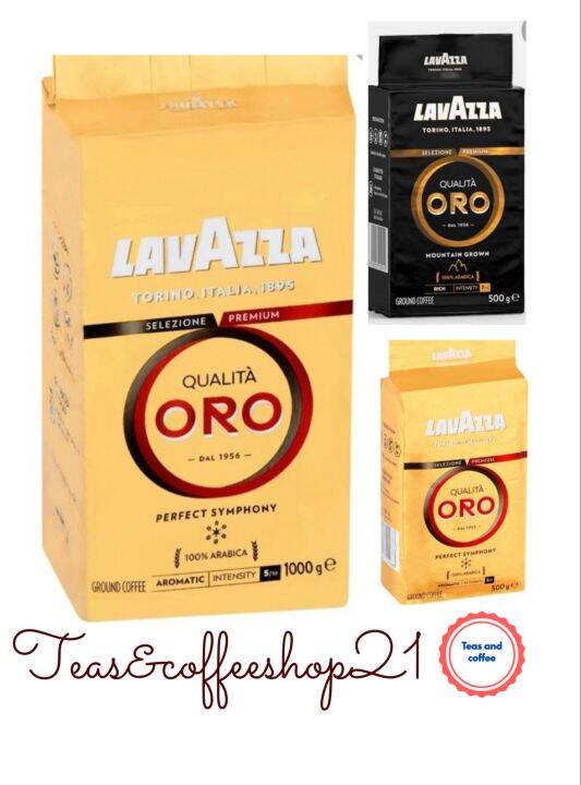 Lavazza Qualita Oro Ground Coffee 500g 1000g Premium Lazada PH