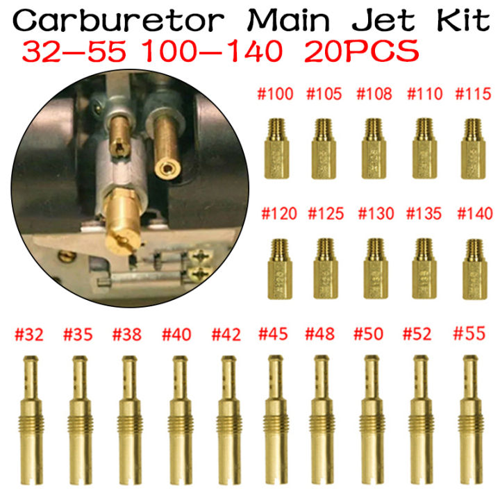 Original Hours Delivery Carburetor Main Jet Kit With Slow Pilot