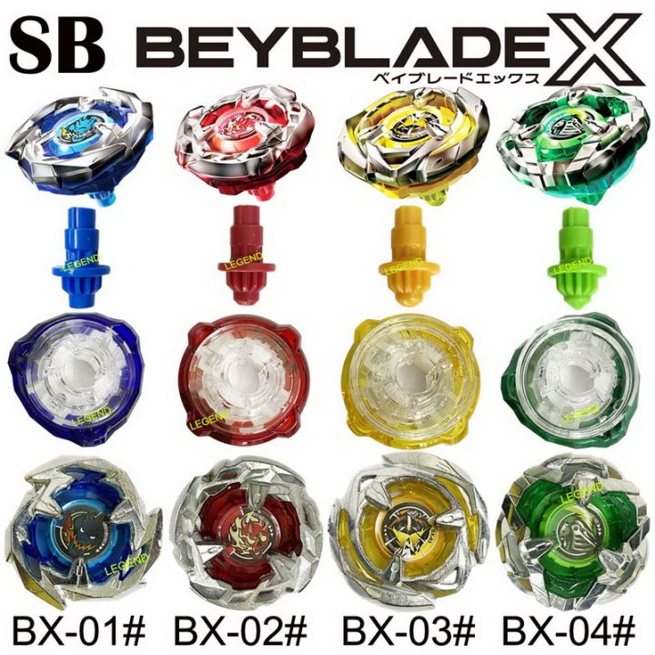 SB SB Beyblade X BX 01 Dransword 3 60F Hellsscythe 4 60T Wizardarrow