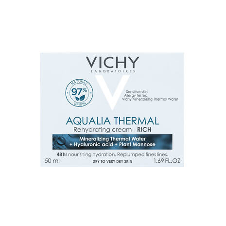 Vichy Aqualia Thermal Rehydrating Rich Cream 50ml Lazada Singapore