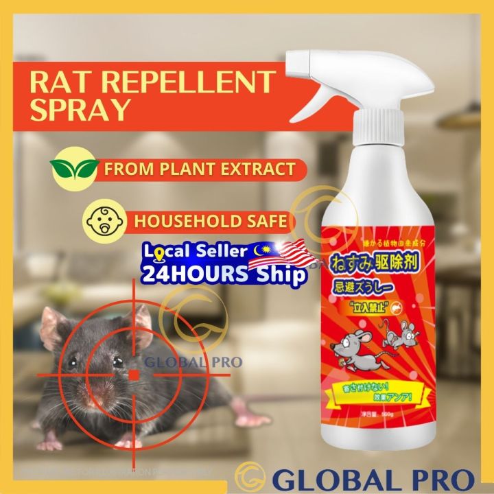 500g RAT REPELLENT ANTI Rat Spray Ubat Tikus Paling Berkesan Rat OFF