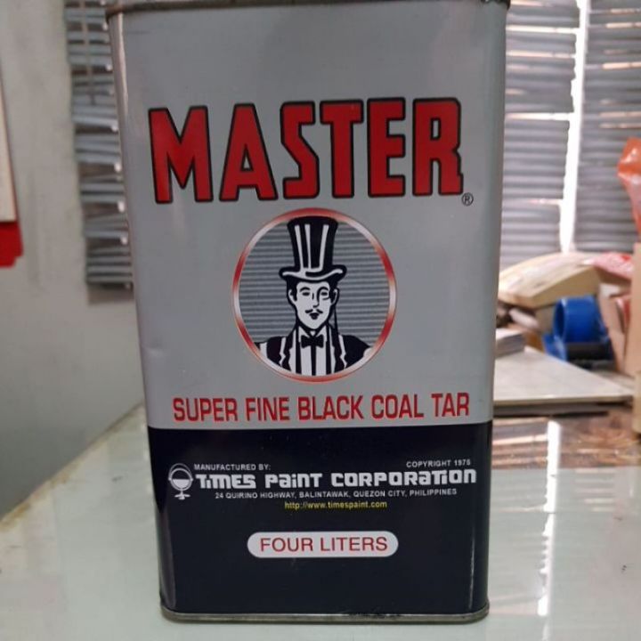 Master Black Coal Tar 1 Gallon Lazada PH