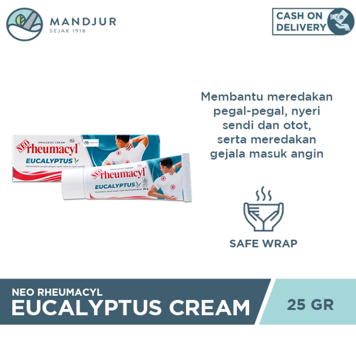 Neo Rheumacyl Eucalyptus Cream 25 Gr Krim Analgesik Pereda Nyeri Otot