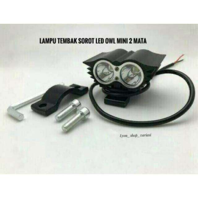 Lampu Tembak Sorot Led Cree OWL Mini 2 Mata Ultrafire 20 Watt Lazada