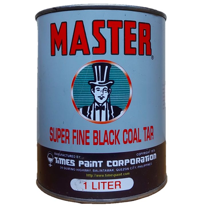 Master Super Fine Black Coal Tar L Lazada Ph