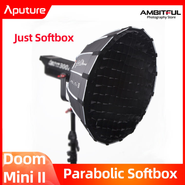 Aputure Dome Mini Ii Bowens Mount Softbox Flash Diffuser For Amaran