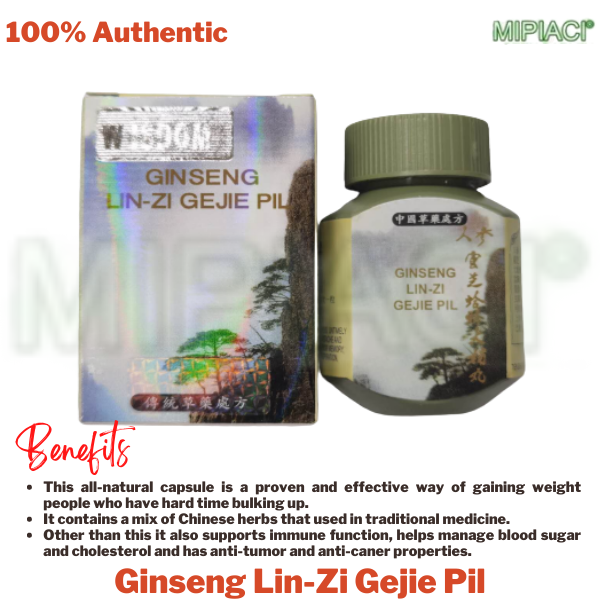 Original Ginseng Lin Zi Gejie Pil Capsules Lazada Ph