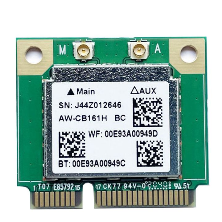 JTAS Dual Band Realtek RTL8821 AW CB161H Wifi Wlan Card Bluetooth 4 0