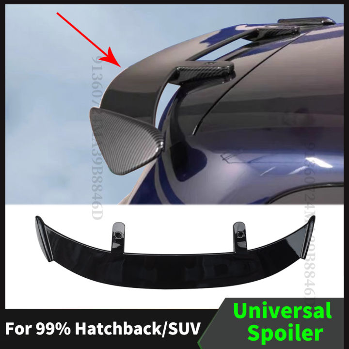 Rear Spoiler Wing Universal For 99 SUV Hatchback Like Kona Megane