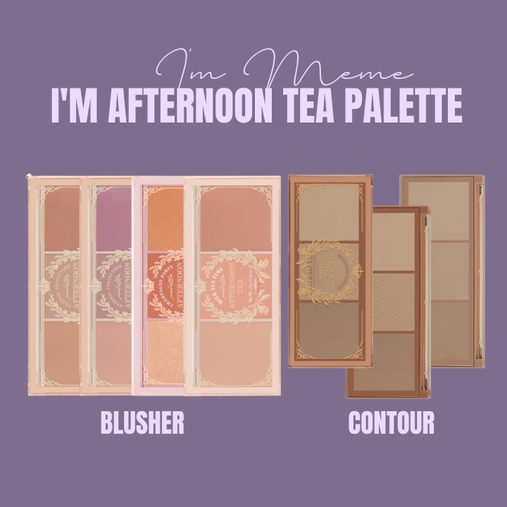 Bảng má hồng I m Meme I m Afternoon Tea Blusher Palette I m Afternoon