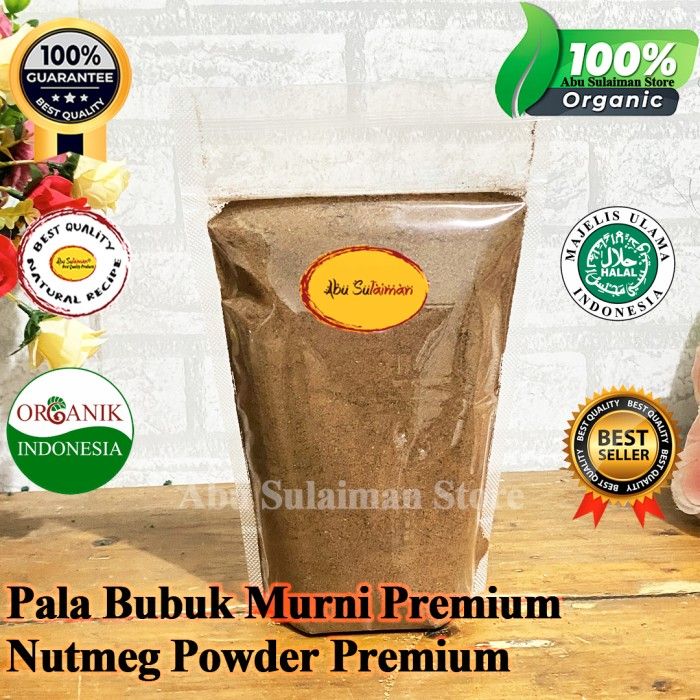 Pala Bubuk Murni Kg Nutmeg Powder Premium Abu Sulaiman Lazada