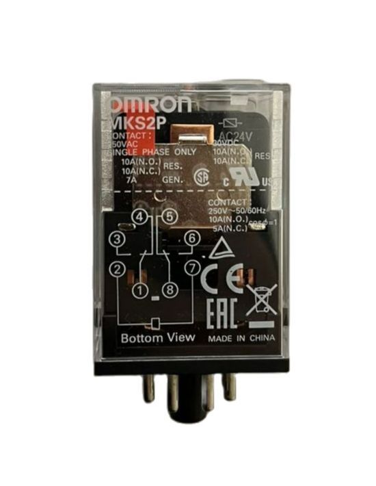 Omron Mks P Pin Relay Dc V C Pf A Pin Relay Base Omron