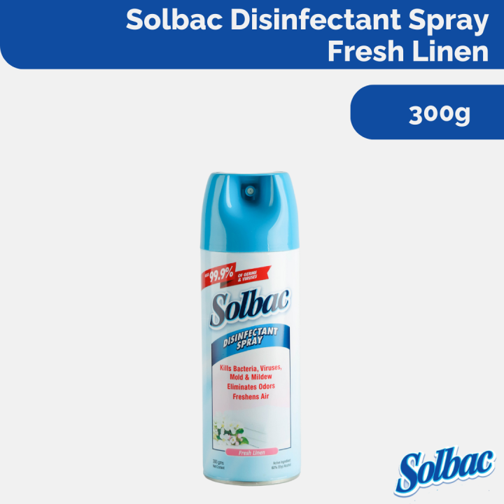 Solbac Disinfectant Spray Fresh Linen G Lazada Ph