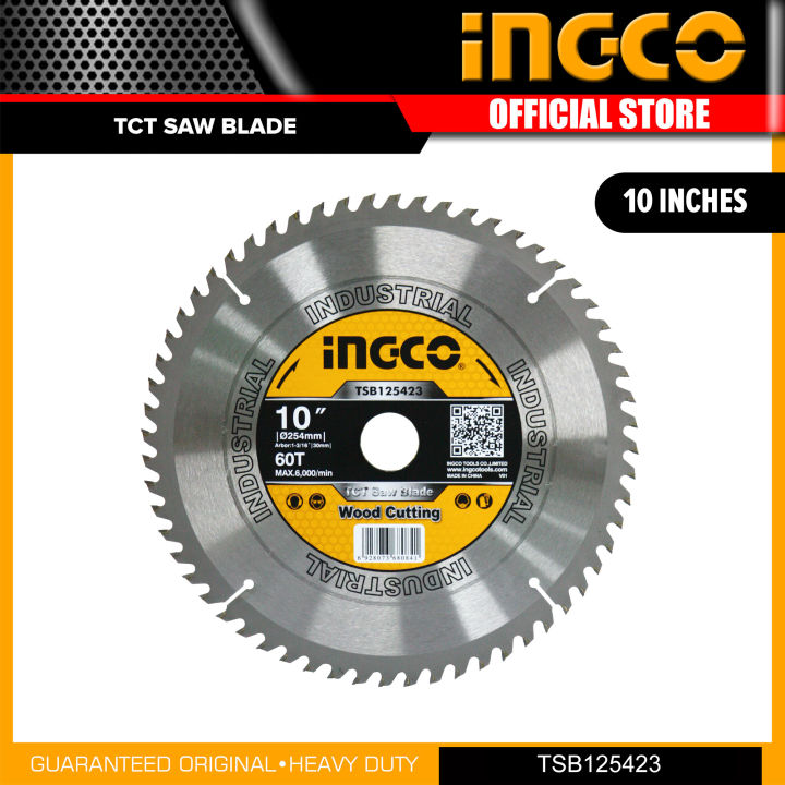 Ingco TSB125423 Industrial TCT Saw Blade For Wood Cutting Suitable In