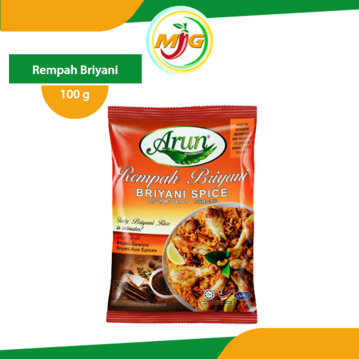 Ez Bizy Rempah Briyani Briyani Spice Powder ARUN Brand 100g