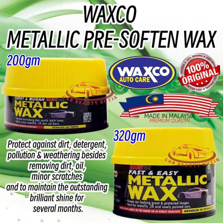 WAXCO Metallic Pre Soften Wax 200gm 320gm Lazada