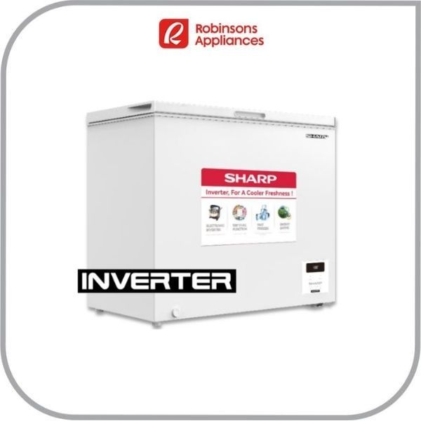 Sharp Cu Ft Inverter Chest Freezer Frv X Lazada Ph